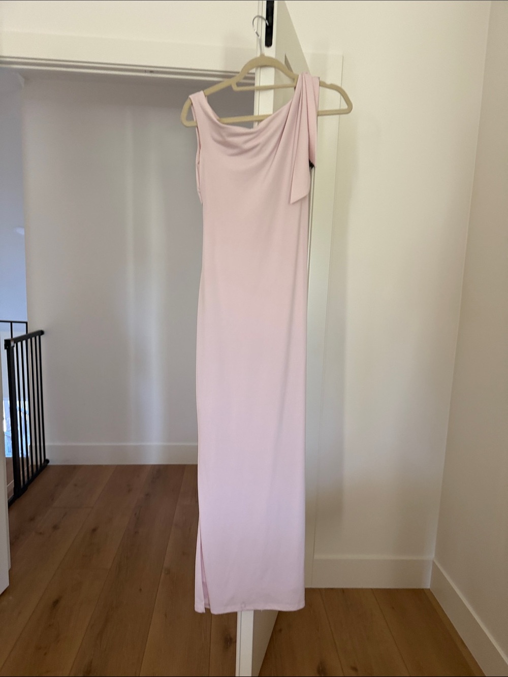 Wayf Blush Pink Maxi Dress